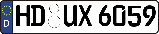 HD-UX6059