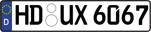 HD-UX6067