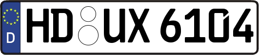 HD-UX6104