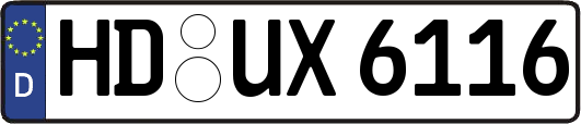 HD-UX6116