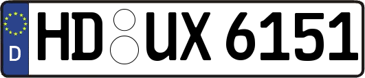 HD-UX6151