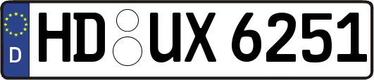 HD-UX6251
