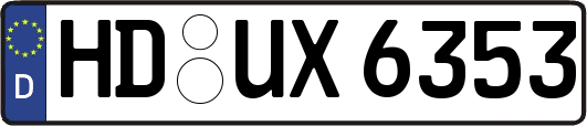 HD-UX6353