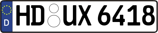 HD-UX6418
