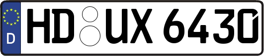 HD-UX6430