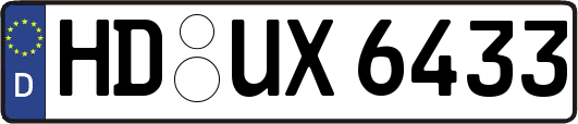 HD-UX6433