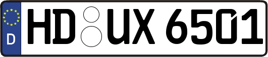 HD-UX6501