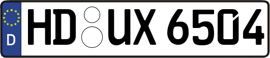 HD-UX6504