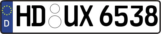 HD-UX6538
