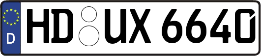 HD-UX6640