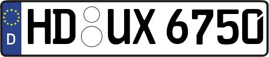 HD-UX6750
