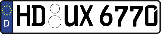 HD-UX6770
