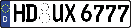 HD-UX6777