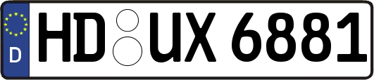 HD-UX6881
