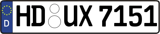 HD-UX7151