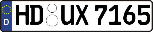 HD-UX7165