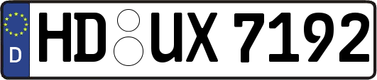 HD-UX7192
