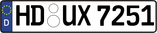 HD-UX7251