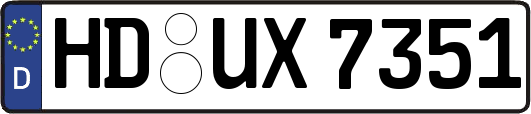 HD-UX7351