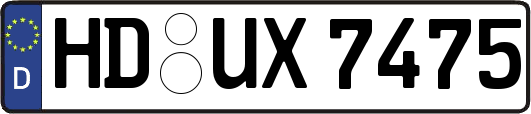 HD-UX7475