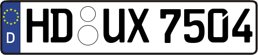 HD-UX7504