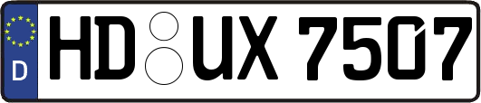 HD-UX7507