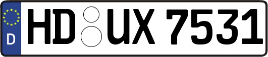 HD-UX7531