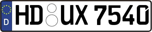 HD-UX7540