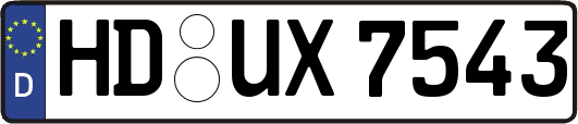HD-UX7543
