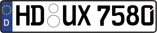 HD-UX7580