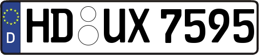 HD-UX7595