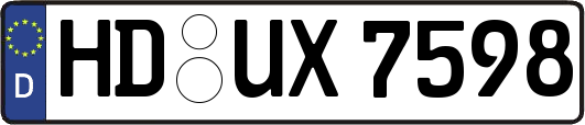 HD-UX7598
