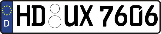 HD-UX7606