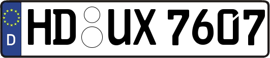 HD-UX7607