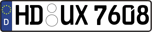 HD-UX7608