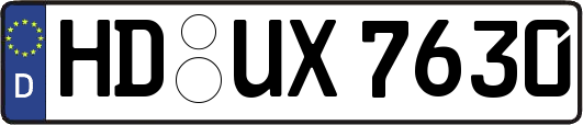 HD-UX7630