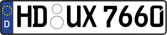 HD-UX7660