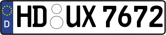 HD-UX7672