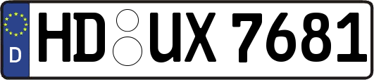 HD-UX7681