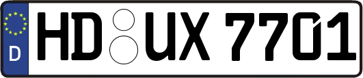 HD-UX7701
