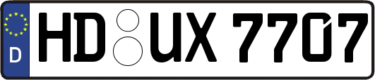 HD-UX7707