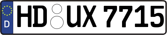 HD-UX7715