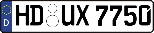 HD-UX7750