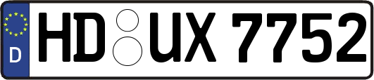 HD-UX7752