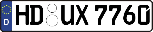 HD-UX7760