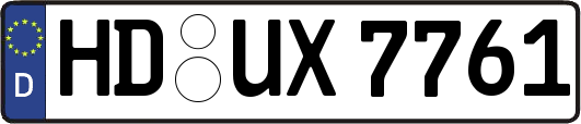 HD-UX7761