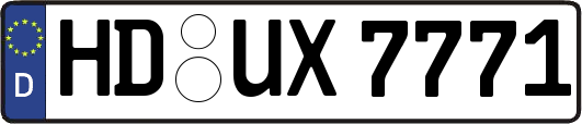 HD-UX7771