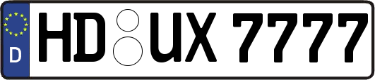 HD-UX7777