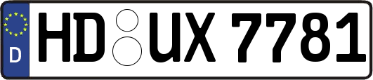 HD-UX7781
