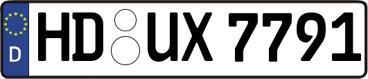 HD-UX7791